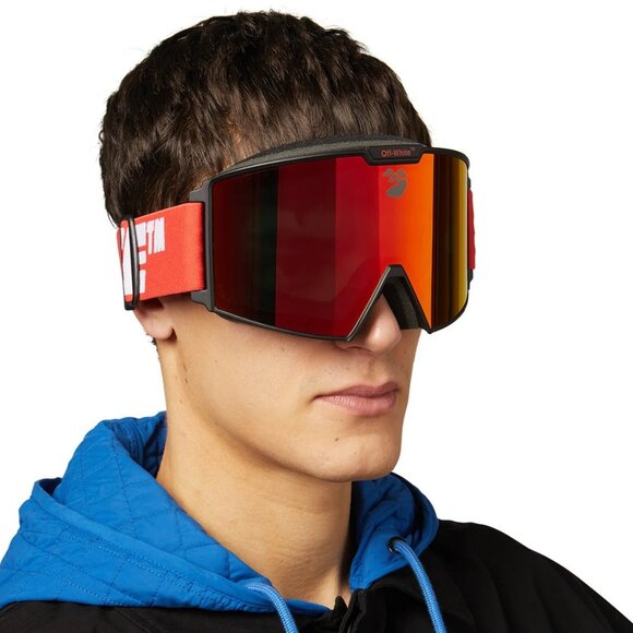 Off-White Ski Goggles – Black/Red Frame Red Mirror Lens | Model OERI055 2525 - Picture 9 of 11